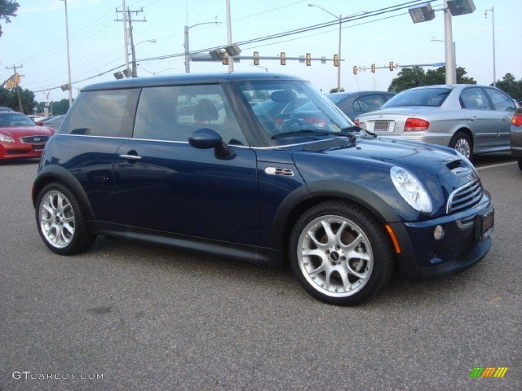 2006 Cooper S Hardtop - Space Blue Metallic / Panther Black photo #5
