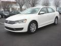 Candy White 2012 Volkswagen Passat 2.5L S Exterior