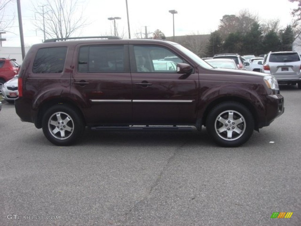 Dark Cherry Pearl 2010 Honda Pilot Touring Exterior Photo #77905804