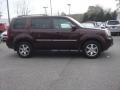 2010 Dark Cherry Pearl Honda Pilot Touring  photo #3