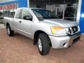 Radiant Silver - Titan SE King Cab 4x4 Photo No. 12