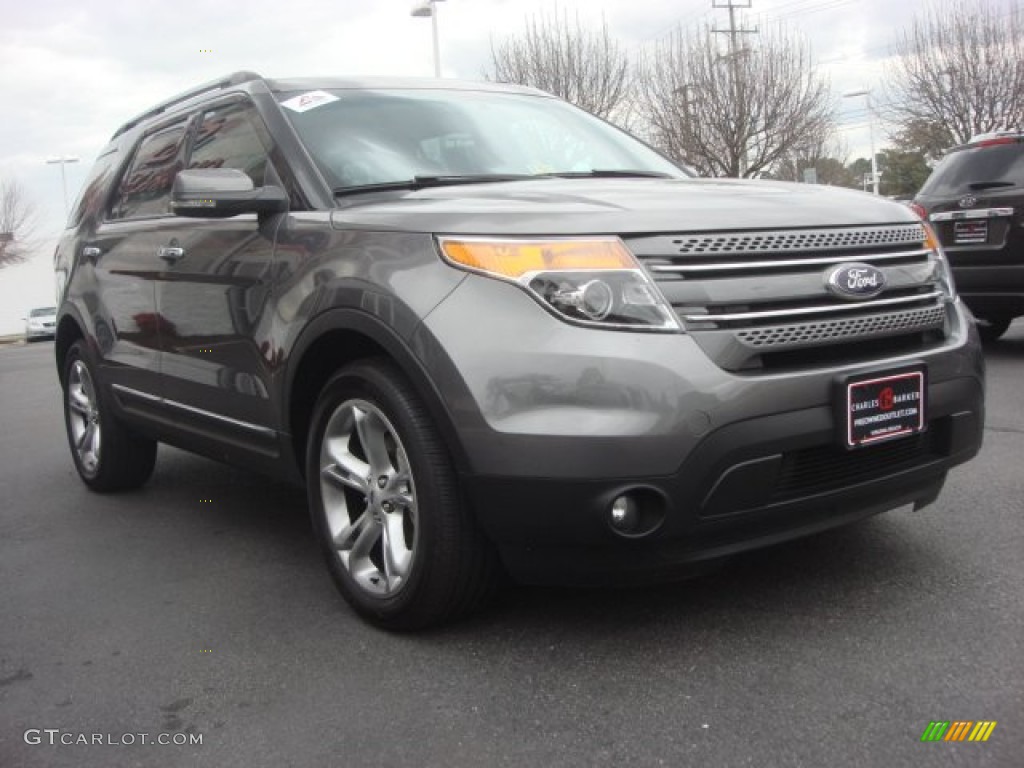 2013 Explorer Limited 4WD - Sterling Gray Metallic / Charcoal Black photo #1