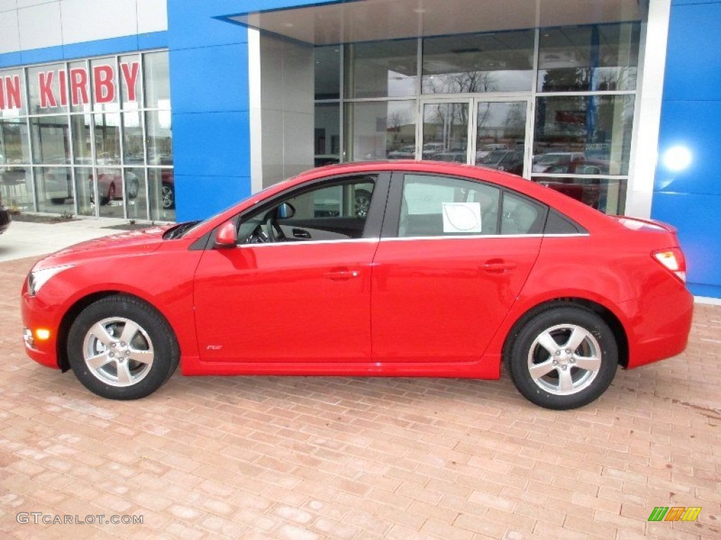 2013 Cruze LT/RS - Victory Red / Medium Titanium photo #14