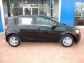 Black Granite Metallic 2013 Chevrolet Sonic LT Hatch Exterior