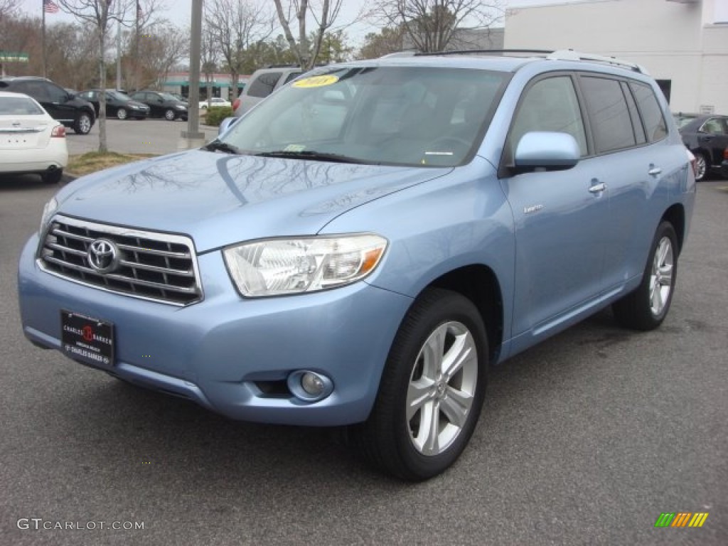 Wave Line Pearl 2008 Toyota Highlander Limited 4WD Exterior Photo #77907499