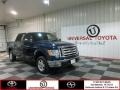 2010 Dark Blue Pearl Metallic Ford F150 XLT SuperCrew  photo #1