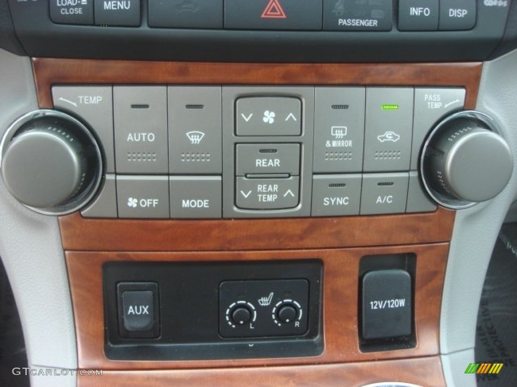 2008 Toyota Highlander Limited 4WD Controls Photo #77907716