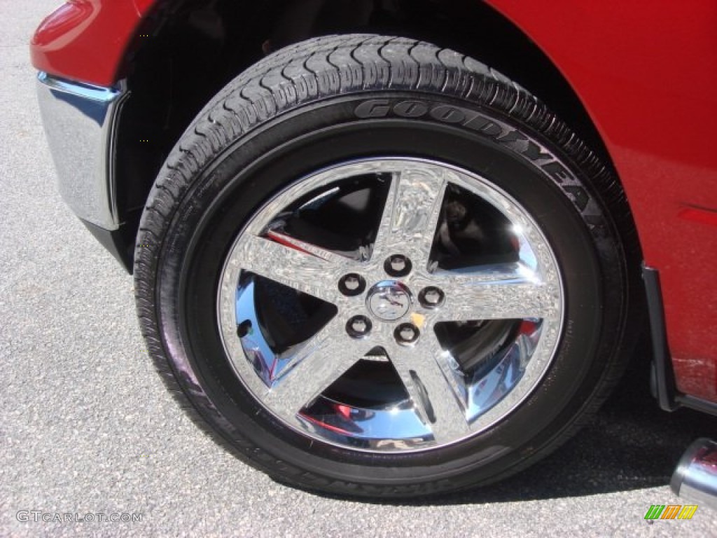 2011 Ram 1500 Big Horn Crew Cab 4x4 - Deep Cherry Red Crystal Pearl / Dark Slate Gray/Medium Graystone photo #22