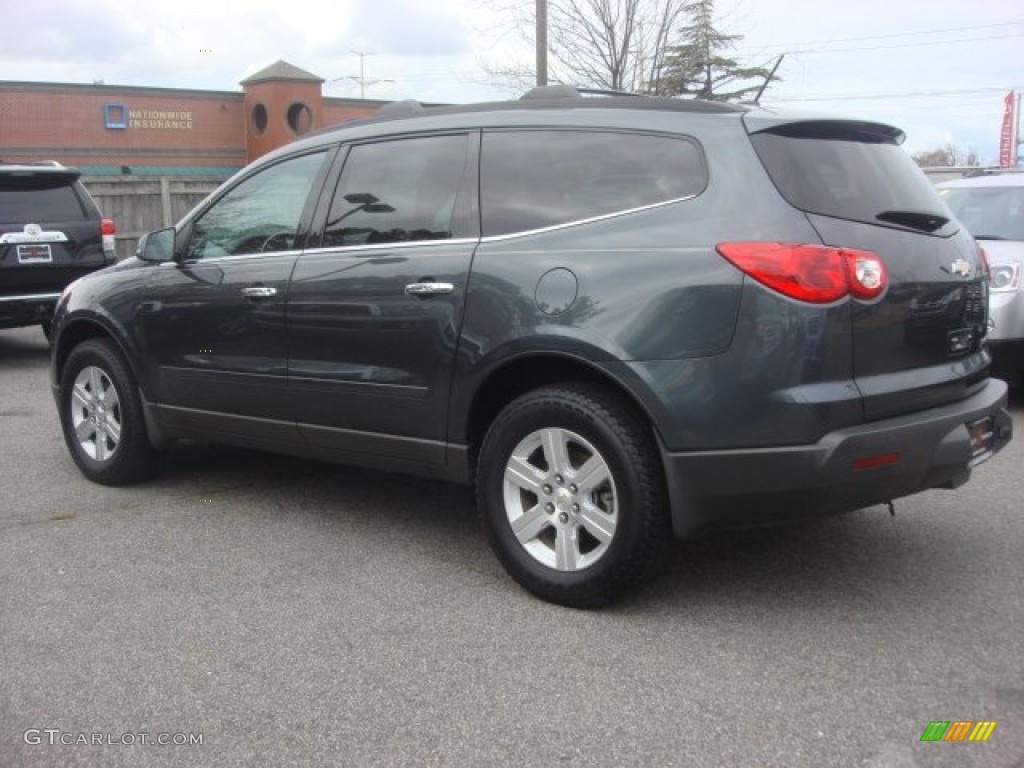 2011 Traverse LT - Cyber Gray Metallic / Ebony/Ebony photo #6