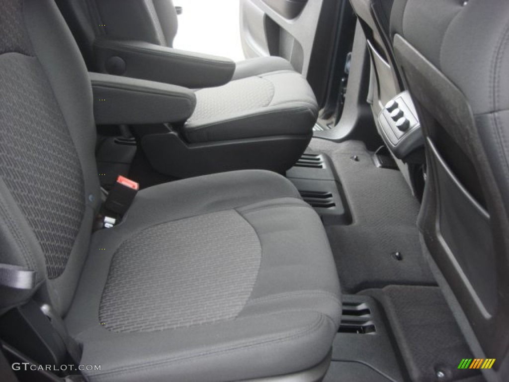 2011 Traverse LT - Cyber Gray Metallic / Ebony/Ebony photo #13