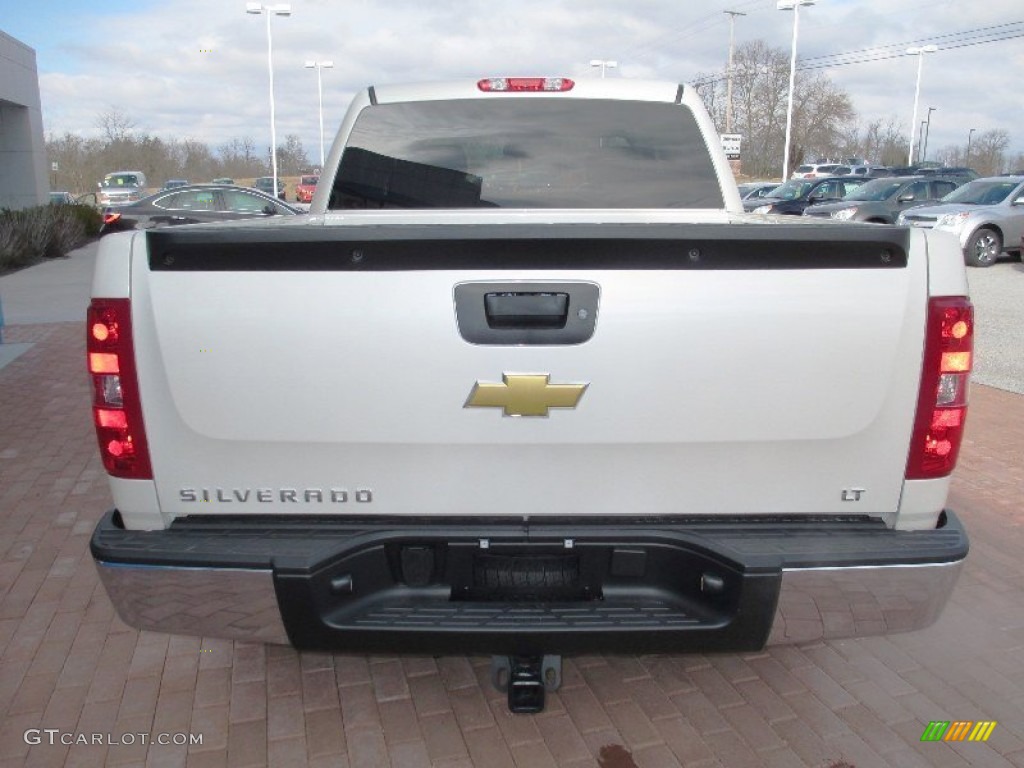 2013 Silverado 1500 LT Crew Cab 4x4 - White Diamond Tricoat / Ebony photo #14