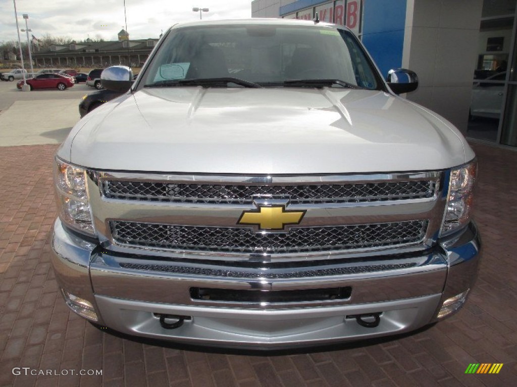 2013 Silverado 1500 LT Crew Cab 4x4 - White Diamond Tricoat / Ebony photo #15