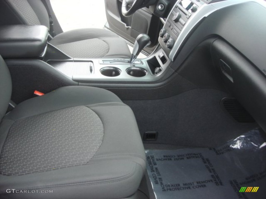 2011 Traverse LT - Cyber Gray Metallic / Ebony/Ebony photo #17
