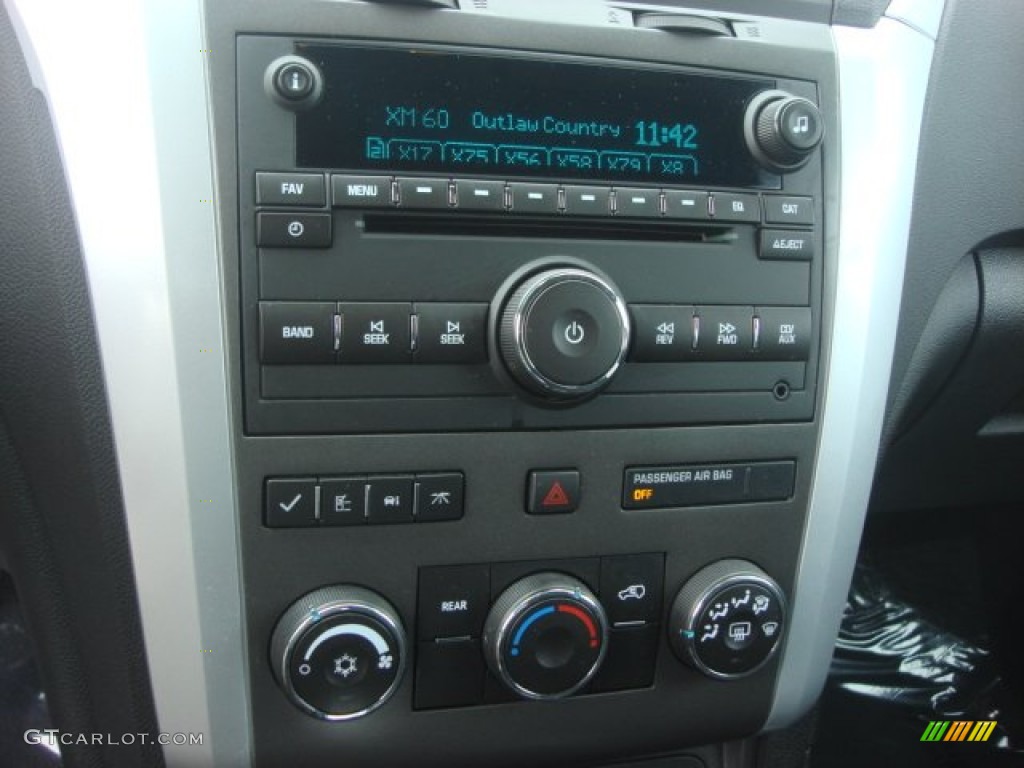 2011 Traverse LT - Cyber Gray Metallic / Ebony/Ebony photo #20