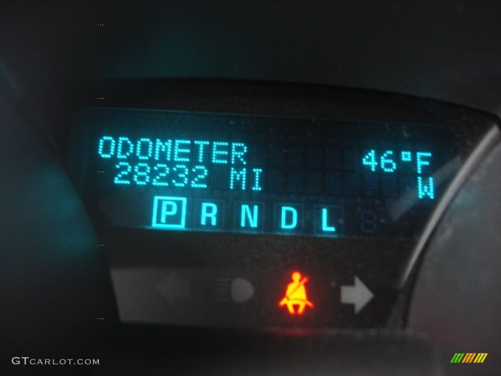 2011 Traverse LT - Cyber Gray Metallic / Ebony/Ebony photo #24