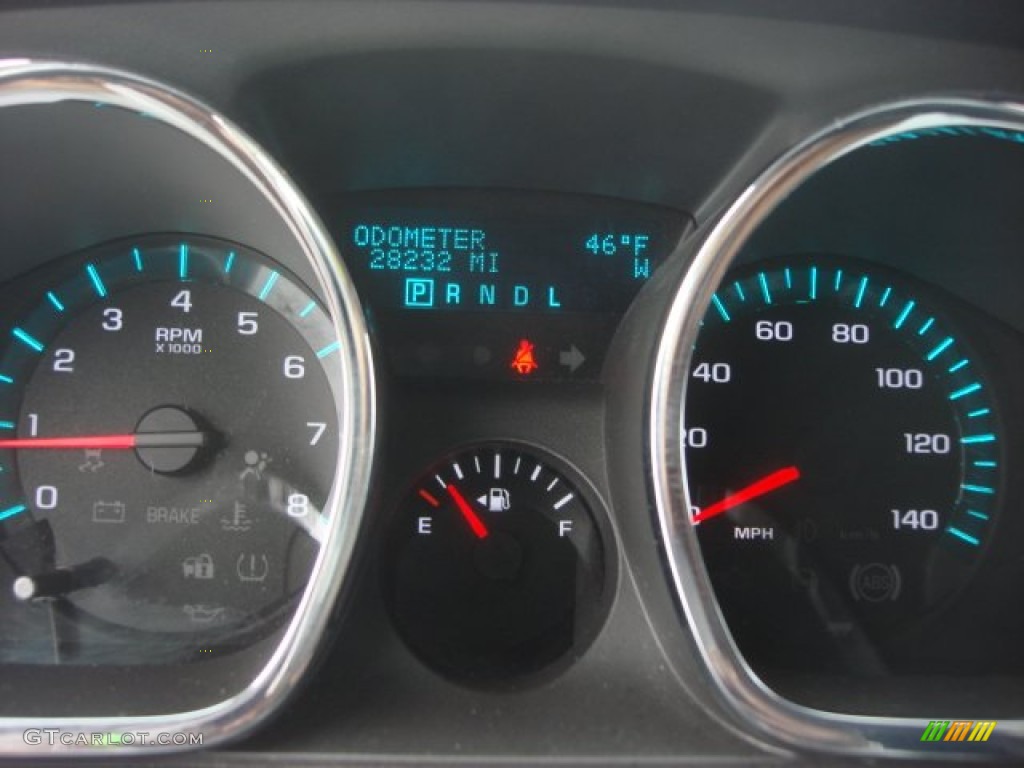 2011 Traverse LT - Cyber Gray Metallic / Ebony/Ebony photo #25