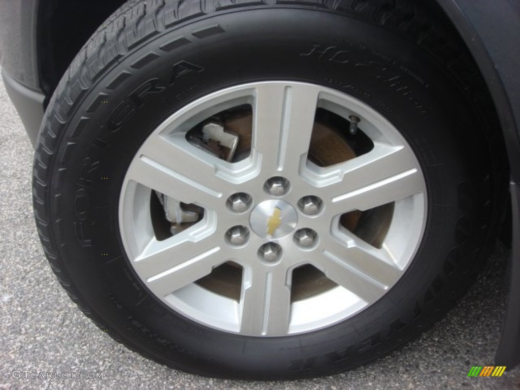 2011 Traverse LT - Cyber Gray Metallic / Ebony/Ebony photo #30