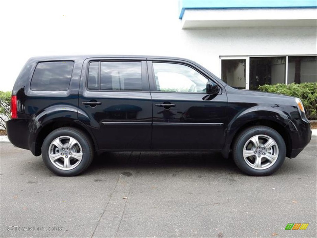 Crystal Black Pearl 2013 Honda Pilot EX-L Exterior Photo #77908820