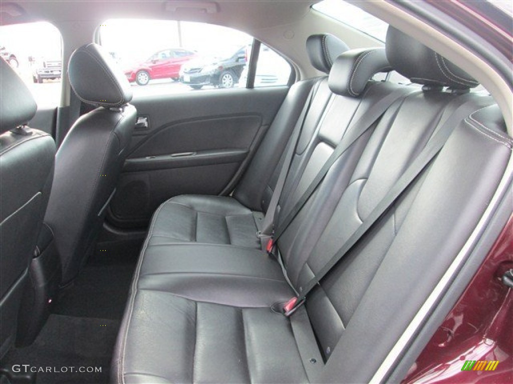 Charcoal Black Interior 2011 Ford Fusion SEL Photo #77909051