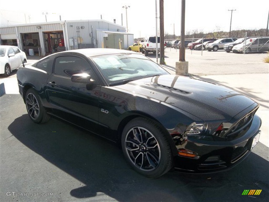 Black 2014 Ford Mustang GT Premium Coupe Exterior Photo #77910048