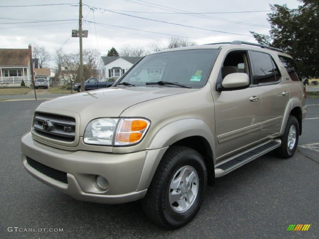 Desert Sand Mica 2004 Toyota Sequoia SR5 4x4 Exterior Photo #77910060
