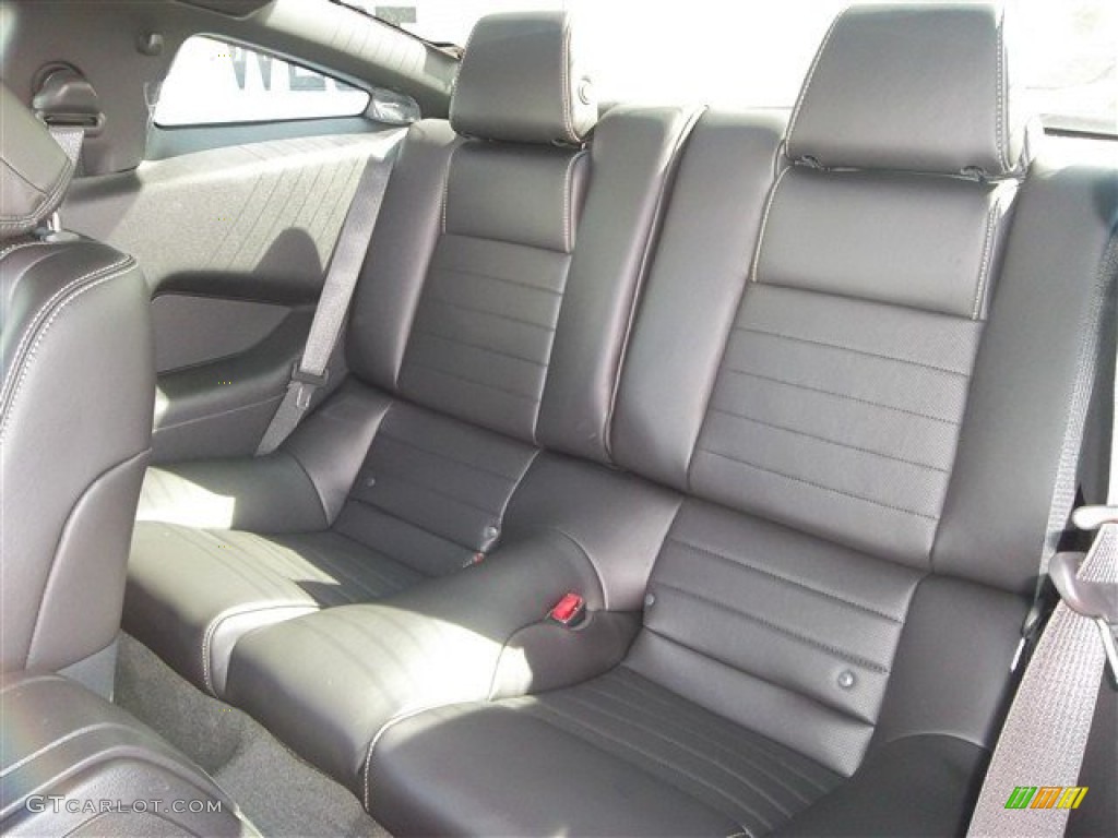 Charcoal Black Interior 2014 Ford Mustang GT Premium Coupe Photo #77910199