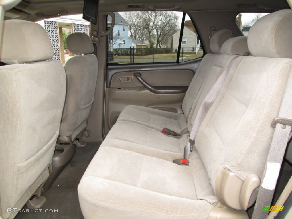 2004 Toyota Sequoia SR5 4x4 Rear Seat Photo #77910313