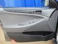 Gray 2012 Hyundai Sonata SE Door Panel