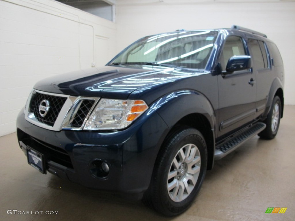 Majestic Blue 2008 Nissan Pathfinder SE V8 4x4 Exterior Photo #77910427