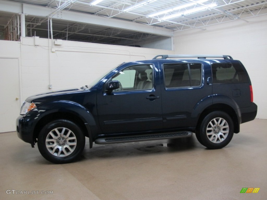 Majestic Blue 2008 Nissan Pathfinder SE V8 4x4 Exterior Photo #77910442
