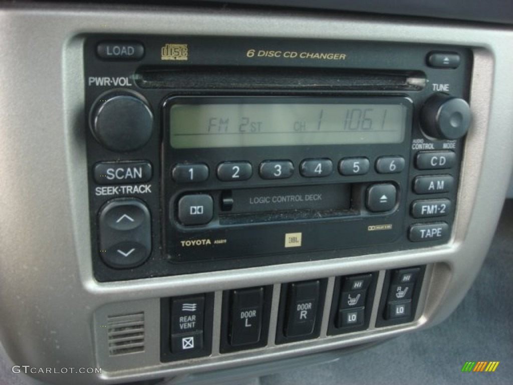 2003 Sienna XLE - Denim Blue Pearl / Gray photo #21