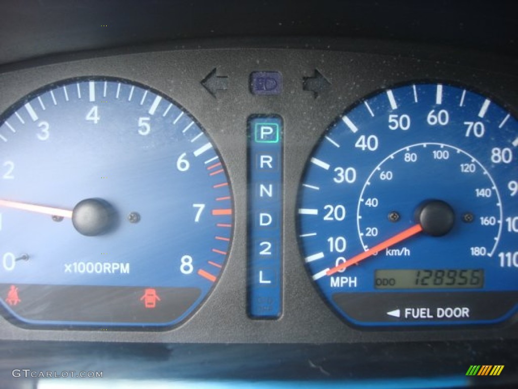 2003 Sienna XLE - Denim Blue Pearl / Gray photo #22
