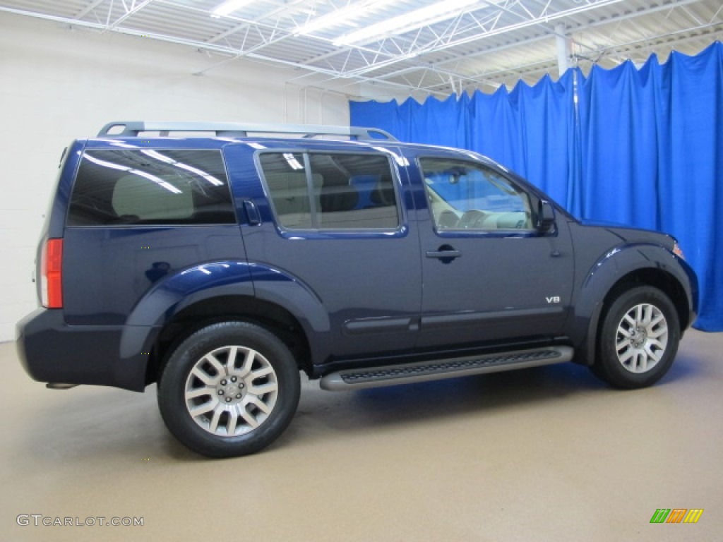 Majestic Blue 2008 Nissan Pathfinder SE V8 4x4 Exterior Photo #77910513