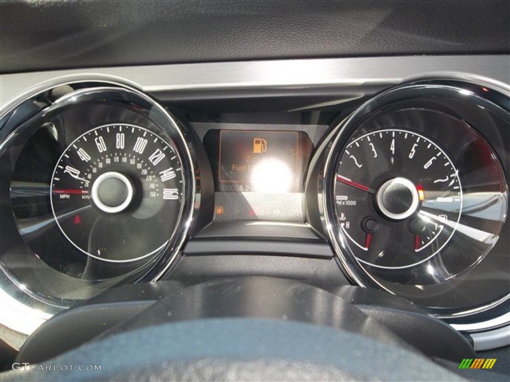 2014 Ford Mustang GT Premium Coupe Gauges Photo #77910545