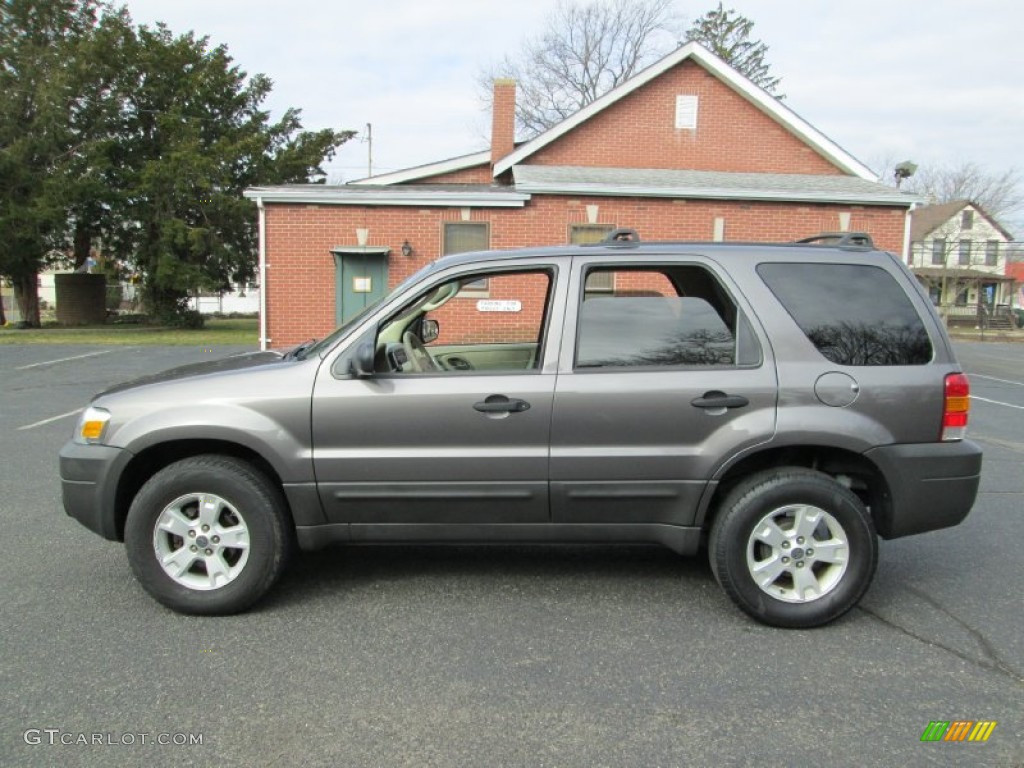 2006 Escape XLT - Dark Shadow Grey Metallic / Medium/Dark Pebble photo #3