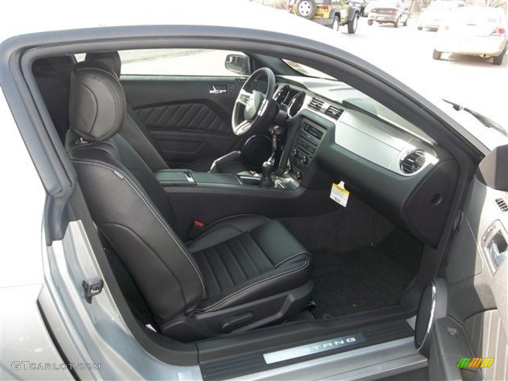 Charcoal Black Interior 2014 Ford Mustang GT Premium Coupe Photo #77910735