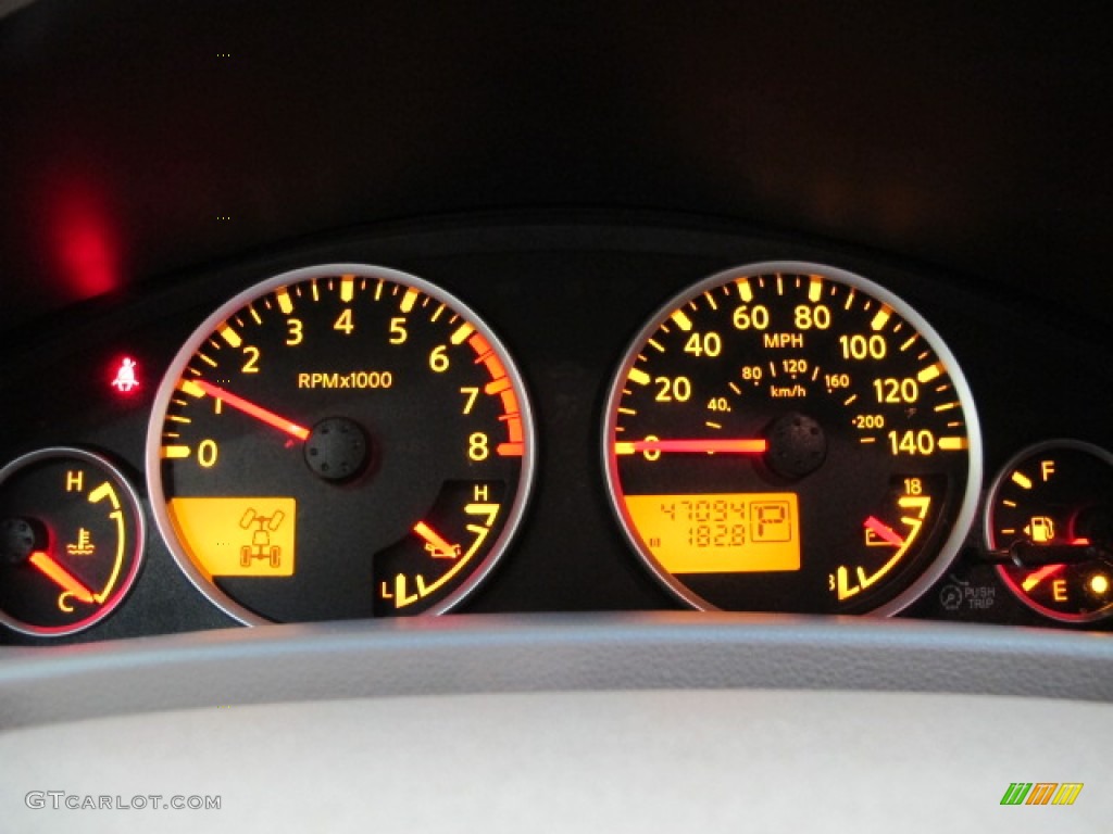 2008 Nissan Pathfinder SE V8 4x4 Gauges Photo #77910772