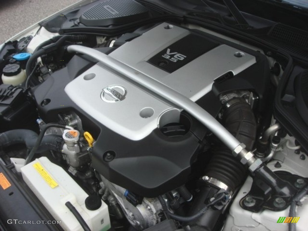 2008 Nissan 350Z Enthusiast Roadster Engine Photos