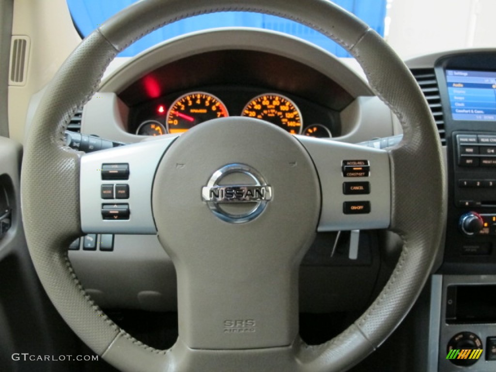 2008 Pathfinder SE V8 4x4 - Majestic Blue / Cafe Latte photo #33