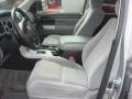 2008 Toyota Sequoia Graphite Interior Front Seat Photo