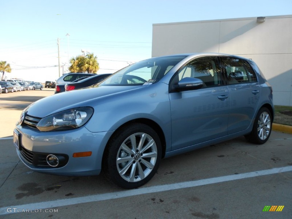Reflex Silver Metallic 2012 Volkswagen Golf 4 Door TDI Exterior Photo #77911510