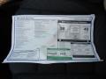 2012 Volkswagen Golf 4 Door TDI Window Sticker