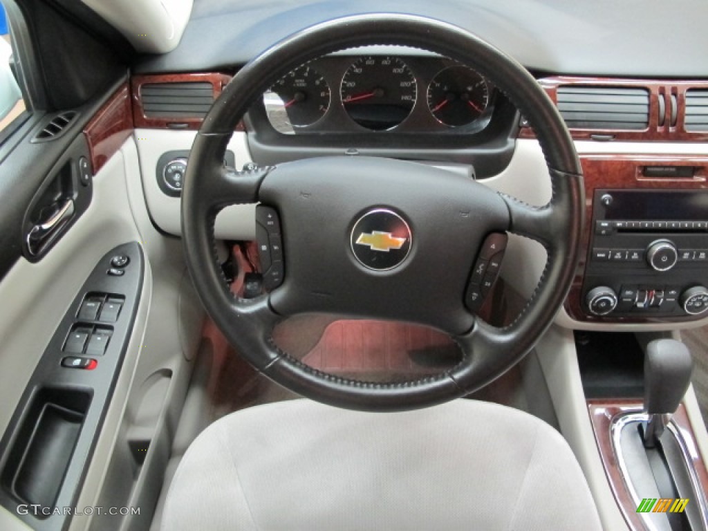 2011 Chevrolet Impala LT Gray Steering Wheel Photo #77911933