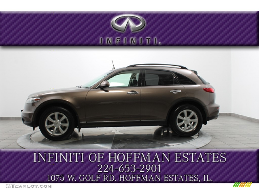2005 FX 35 AWD - Beryllium 16 / Graphite photo #2