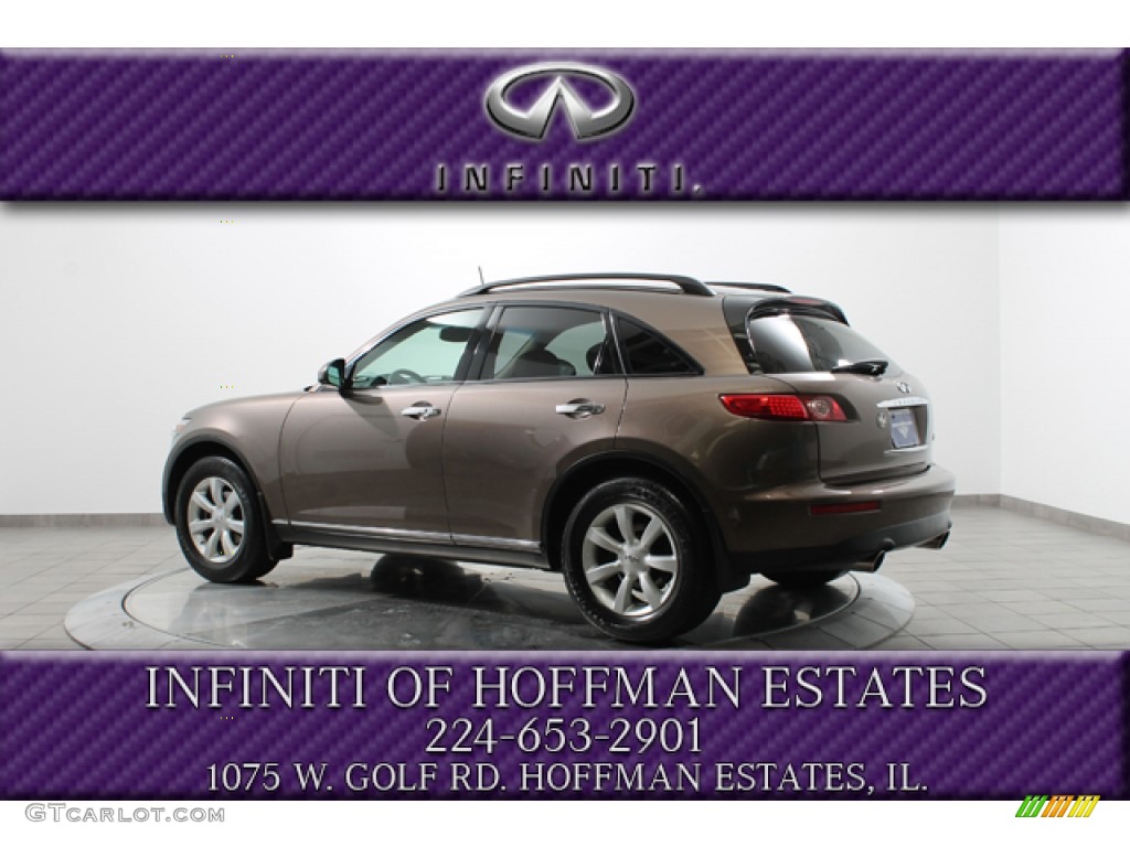 2005 FX 35 AWD - Beryllium 16 / Graphite photo #5