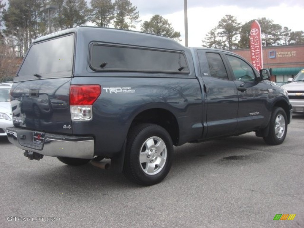 2010 Tundra Double Cab 4x4 - Slate Gray Metallic / Graphite Gray photo #3