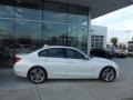 Mineral White Metallic 2013 BMW 3 Series ActiveHybrid 3 Sedan Exterior