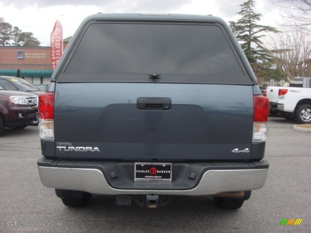2010 Tundra Double Cab 4x4 - Slate Gray Metallic / Graphite Gray photo #5