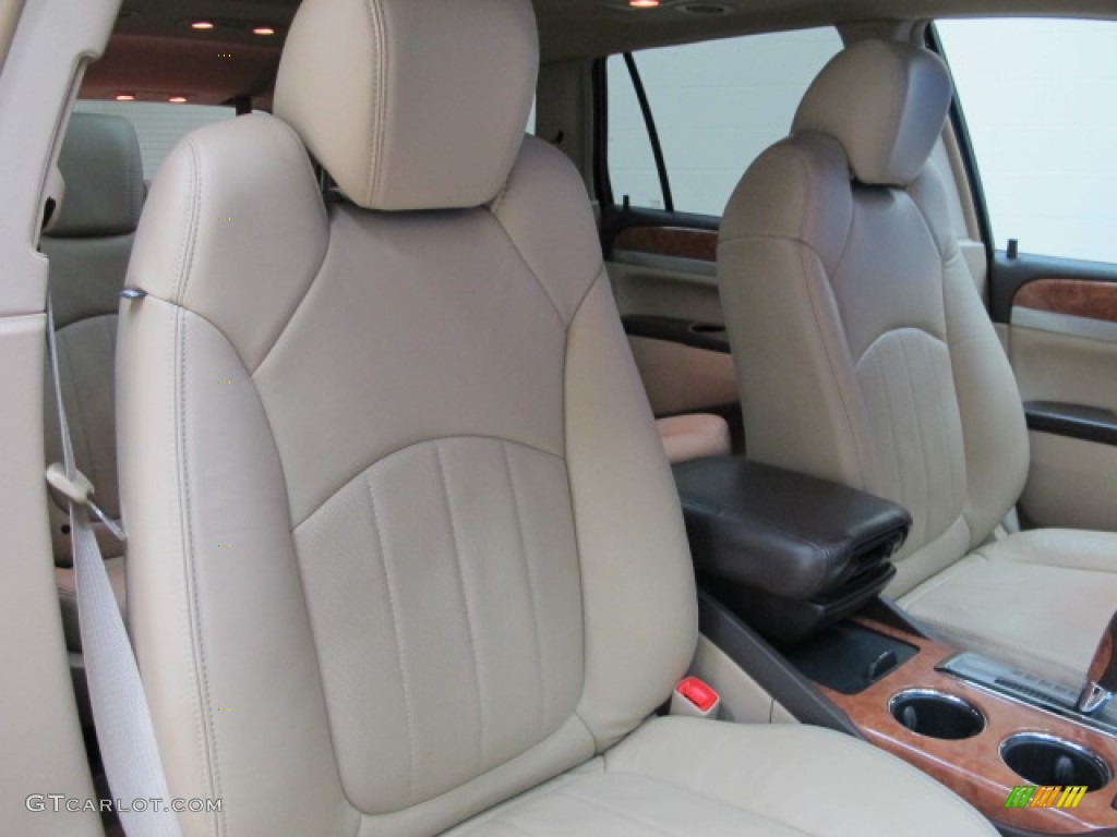 2008 Enclave CXL - Carbon Black Metallic / Cashmere/Cocoa photo #23