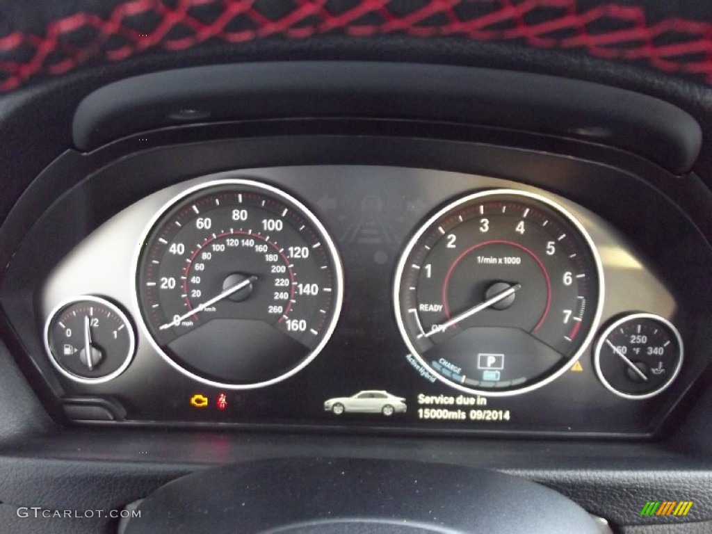 2013 BMW 3 Series ActiveHybrid 3 Sedan Gauges Photos